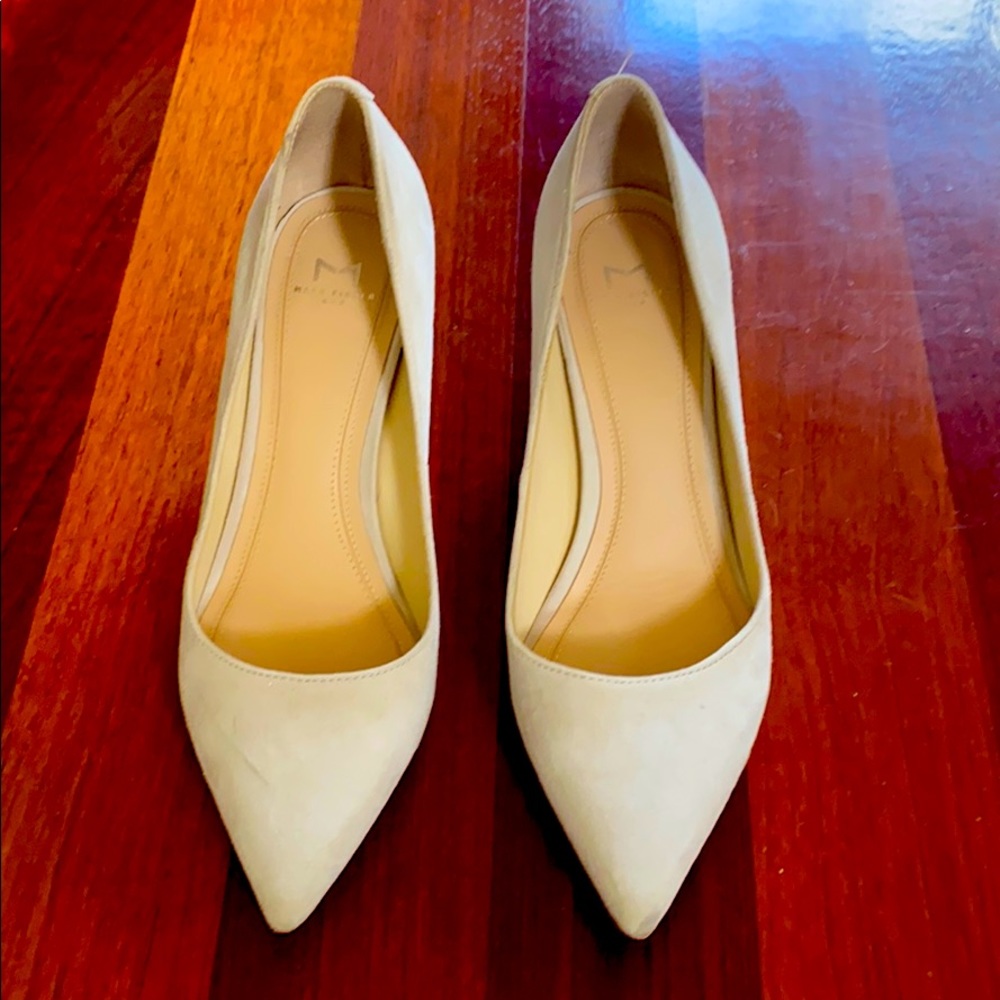 Marc Fisher Suede Block Shoes